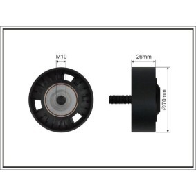 Compre Polia de desvio / de guia, correia trapezoidal estriada de CAFFARO online para BOXSTER (981) a preços moderados
