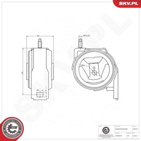 Lagerung, Automatikgetriebe 75SKV811