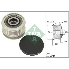 Achetez des Kit de galets, courroie crantée INA 530 0405 09 à prix pour 350,67 €
