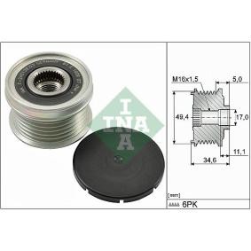 Generatorfreilauf 535 0155 10 SKODA SCALA von INA