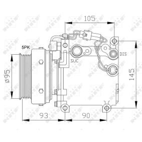 Acquista Compressore aria condizionata da NRF 32100 a buon mercato per soli 241,35 €