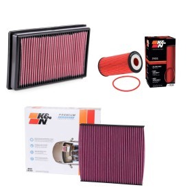 Kjøp Filtersett av K&N Filters KNF4055N0004 til den lave prisen 1413,30 NOK