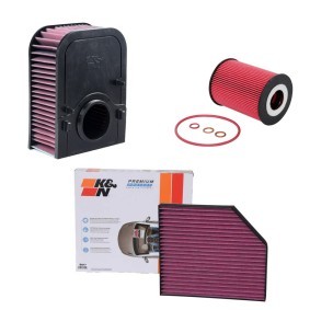Kjøp Filtersett av K&N Filters KNF4055N0015 til den lave prisen 1876,31 NOK