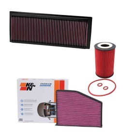 Kjøp Filtersett av K&N Filters KNF4055N0028 til den lave prisen 1040,04 NOK