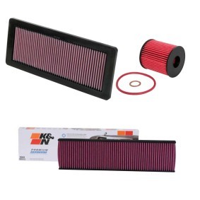 Kjøp Filtersett av K&N Filters KNF4055N0029 til den lave prisen 1453,37 NOK