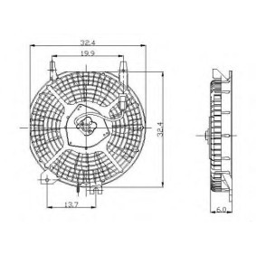 Acquista Ventola radiatore da NRF 47017 a buon mercato per soli 41,90 €