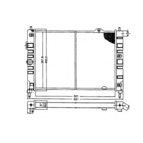 Acquista Radiatore motore da NRF 503507 a buon mercato per soli 106,34 €