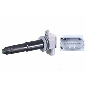 Zündspule 5DA 358 290-591 für PORSCHE