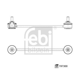 Comprar Bieleta de suspensión de FEBI BILSTEIN 197300 a bajo precio de 18,20 €