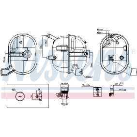 Acquista Serbatoio compensazione refrigerante da NISSENS 996330 a buon mercato per soli 48,89 €
