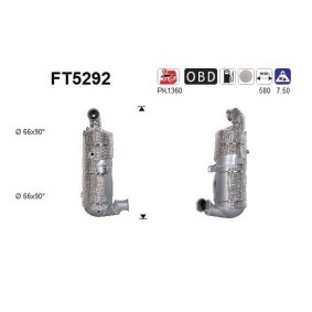 Compre Filtro de partículas da AS FT5292 a um preço baixo por 606,89 €