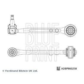Achetez des Bras de suspension BLUE PRINT ADBP860258 à prix pour 106,35 €