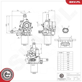 Compre Válvula reguladora da pressão de sobrealimentação da ESEN SKV 95SKV498 a um preço baixo por 182,82 €
