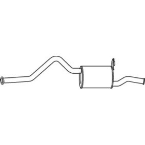 Endschalldämpfer für HYUNDAI von DINEX