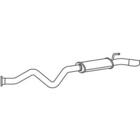 Endschalldämpfer für TOYOTA von DINEX