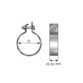 Acquista Pezzo per fissaggio, Imp. gas scarico da DINEX 99750 a buon mercato per soli 9,16 €
