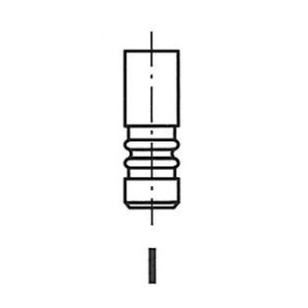 Auslassventil R4865/RCR BMW von FRECCIA