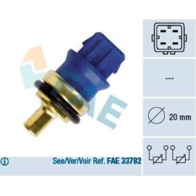 Kjøp Sensor, motortemperatur av FAE 33780 til den lave prisen 276,19 NOK