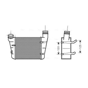 Kjøp Intercooler av AVA COOLING SYSTEMS AIA4221 til den lave prisen 1790,29 NOK