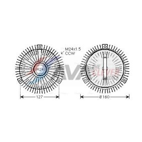 Klimakompressor von AVA COOLING SYSTEMS günstig für 588,52 €