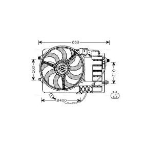 Kühlerlüfter für MINI von AVA COOLING SYSTEMS