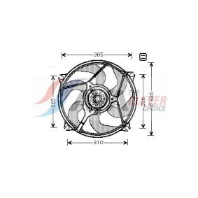 Wärmetauscher, Innenraumheizung von AVA COOLING SYSTEMS CN6024