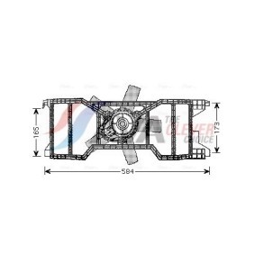 Wärmetauscher, Innenraumheizung von AVA COOLING SYSTEMS CN6232