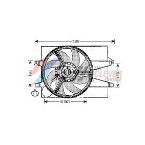 Wärmetauscher, Innenraumheizung von AVA COOLING SYSTEMS CN6239