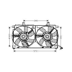 Kühlerlüfter für PEUGEOT von AVA COOLING SYSTEMS