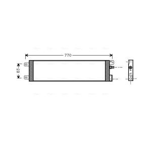 Achetez des Condenseur, climatisation AVA COOLING SYSTEMS CR5025 à prix pour 111,24 €