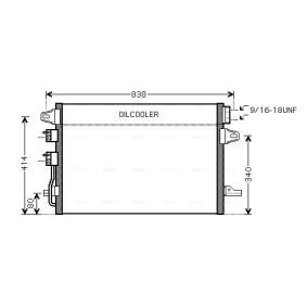Achetez des Condenseur, climatisation AVA COOLING SYSTEMS CR5088 à prix pour 120,31 €