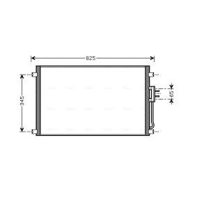 Achetez des Condenseur, climatisation AVA COOLING SYSTEMS CRA5079 à prix pour 216,56 €