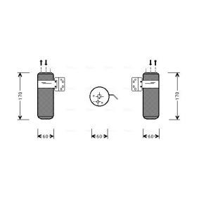 Achetez des Filtre déshydratant, climatisation AVA COOLING SYSTEMS CRD052 à prix pour 69,31 €