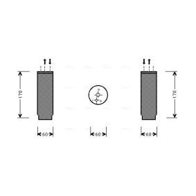 Achetez des Filtre déshydratant, climatisation AVA COOLING SYSTEMS CRD073 à prix pour 38,67 €