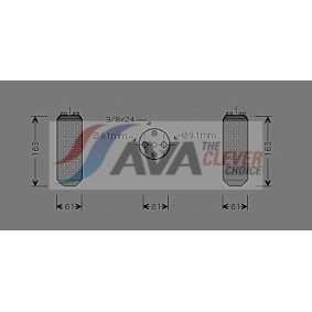 Kjøp Radiator, motorkjøling av AVA COOLING SYSTEMS DNA2151 til den lave prisen 1507,42 NOK