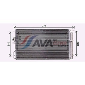 Comprar Radiador, refrigeración del motor de AVA COOLING SYSTEMS DW2051 a bajo precio de 44,00 €