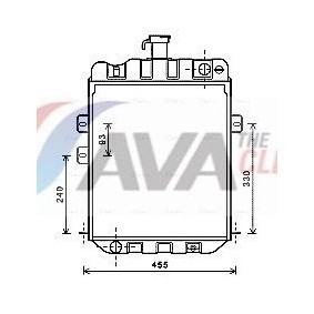 Klimakompressor für SSANGYONG von AVA COOLING SYSTEMS