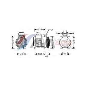 Acquista Radiatore motore da AVA COOLING SYSTEMS FD2070 a buon mercato per soli 72,96 €