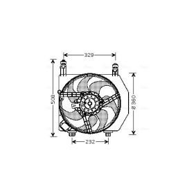 Kühlerlüfter für FORD von AVA COOLING SYSTEMS