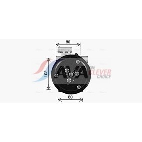 Achetez des Radiateur du moteur AVA COOLING SYSTEMS FT2275 à prix pour 70,81 €