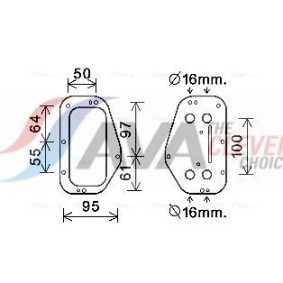Achetez des Condenseur, climatisation AVA COOLING SYSTEMS FT5170 à prix pour 88,72 €