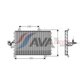Achetez des Condenseur, climatisation AVA COOLING SYSTEMS FT5192 à prix pour 96,13 €