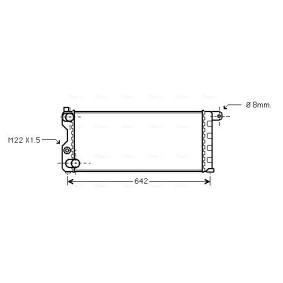 Achetez des Radiateur du moteur AVA COOLING SYSTEMS FTA2074 à prix pour 78,35 €
