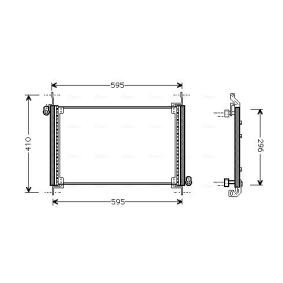 Achetez des Condenseur, climatisation AVA COOLING SYSTEMS FTA5237 à prix pour 196,80 €