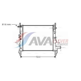 Automatikgetriebe Ölkühler des Herstellers AVA COOLING SYSTEMS - Originalware Artikelnummer: HY3150