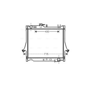 Kühler, Motorkühlung von AVA COOLING SYSTEMS günstig für 201,48 €