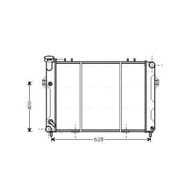 Compre Radiador, arrefecimento do motor da AVA COOLING SYSTEMS JE2008 a um preço baixo por 251,51 €