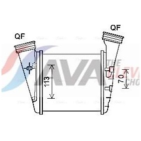 Compre Condensador, ar condicionado da AVA COOLING SYSTEMS KA5123 a um preço baixo por 147,32 €