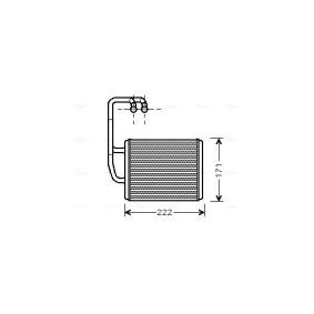 Osta Lämmityslaitteen kenno AVA COOLING SYSTEMS:llä KA6076 edullisesti hintaan 146,11 €