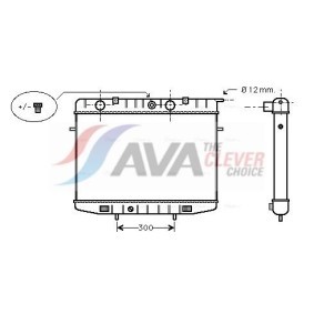Acquista Ventola radiatore da AVA COOLING SYSTEMS MT7512 a buon mercato per soli 339,79 €